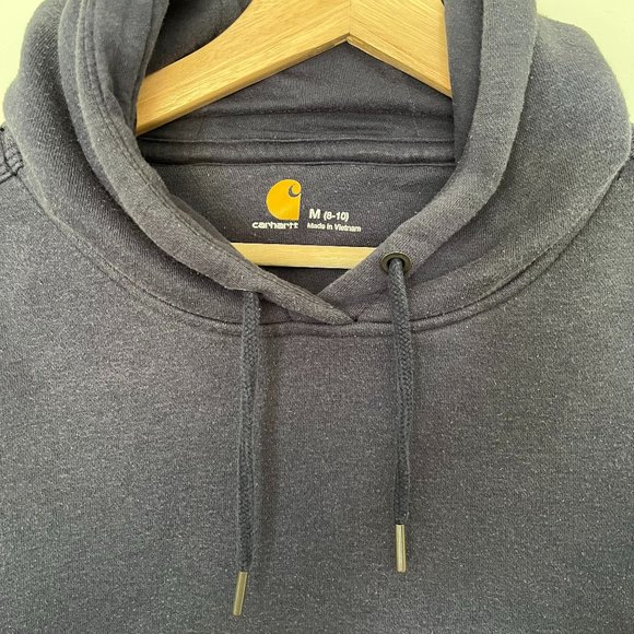 Blue Carharrt Hoodie Size M - Picture 3 of 5